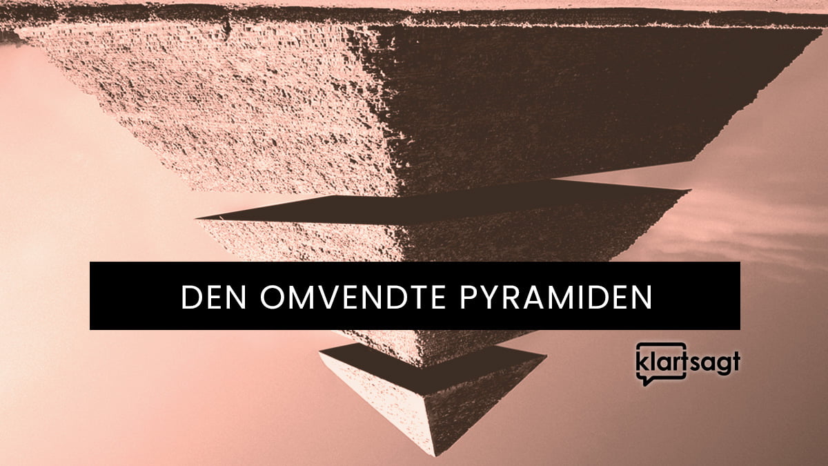 Skrivemodellen «Den omvendte pyramiden»